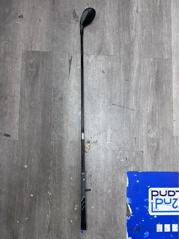 Gậy Golf Hybrid 5 Callaway Paradym Ai Smoke HL – Loft: 24° – Shaft: TENSEI 50 for Callaway – Flex: SR – Grip zin chính hãng – Có headcover zin - Màu đen - Ngoại hình 97,5% - Kèm bao che đầu