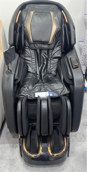 Ghế massage cao cấp 4D Toshiko T98 - Màu đen - Ngoại hình 98% - Kèm dây nguồn