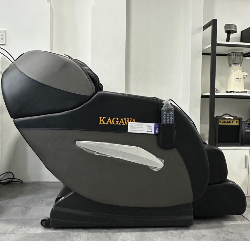 Ghế massage Kagawa K4 Pro - Màu đen - Ngoại hình 97% - Kèm dây nguồn
