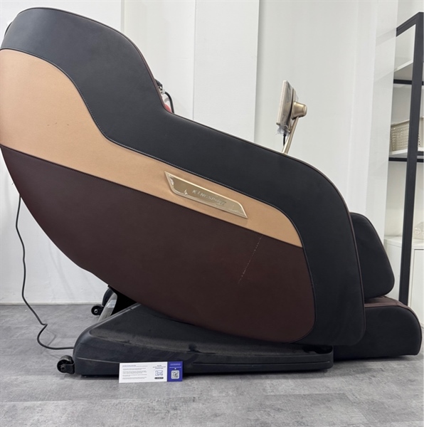 Ghế Massage Kingsport Standard G9 - 220V 90W - Màu nâu - Ngoại hình 97.5% - chức năng nói hơi chậm - Kèm nguồn 1