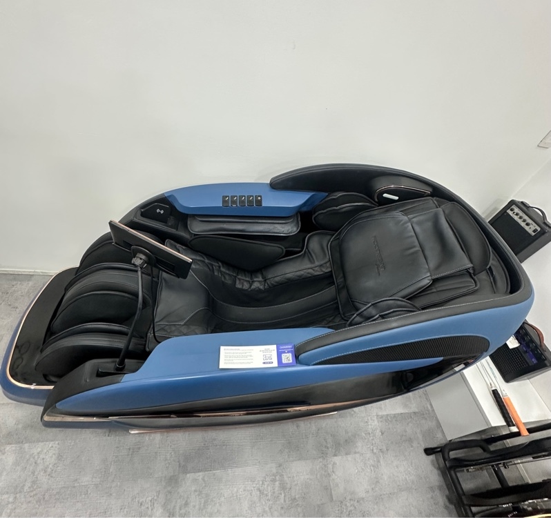 Ghế Massgave Poongsan MCP-902 - Màu xanh đen - Ngoại hình 97% - Kèm dây nguồn