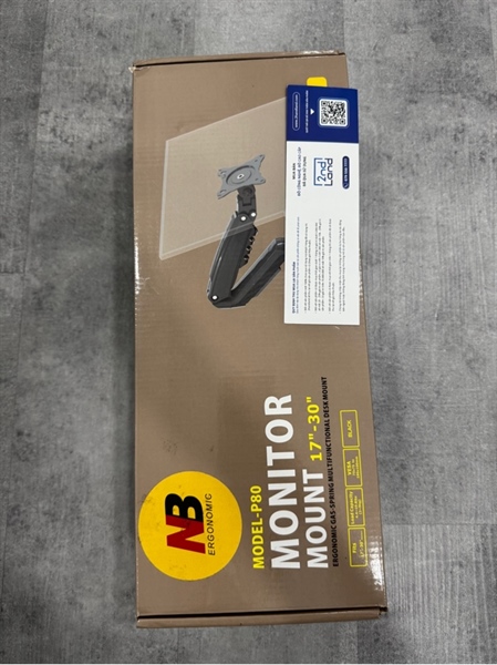 Giá treo màn hình máy tính North Bayou P80 - Màu đen - Ngoại hình 97% - Box - Kèm ốc 2