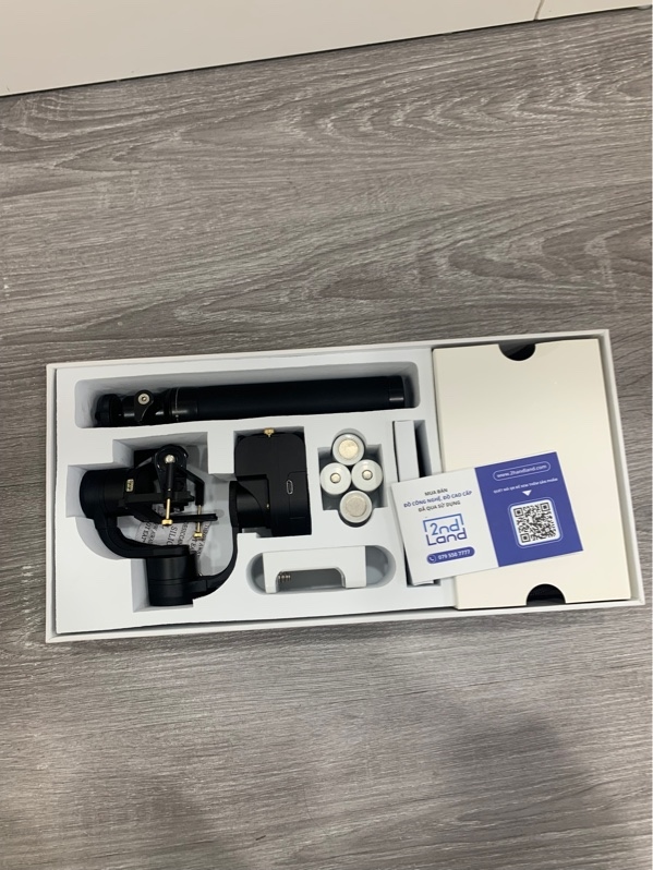 Gimbal cho gopro ZHIYUN RIDER - Màu đen - Ngoại hình: 97% - Fullbox