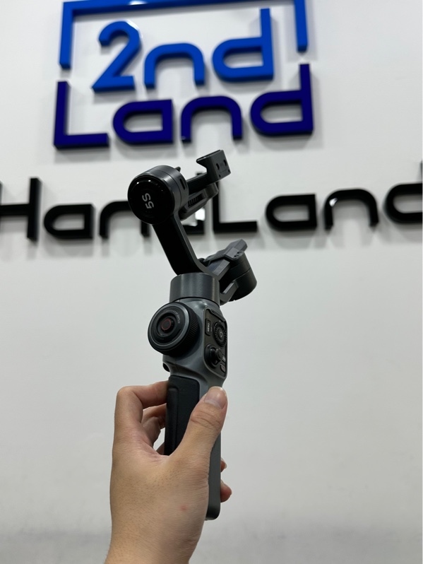 Gimbal chống rung Zhiyun Smooth 5S - Màu đen - Ngoại hình 98% - Kèm box + Tripod + Dây sạc