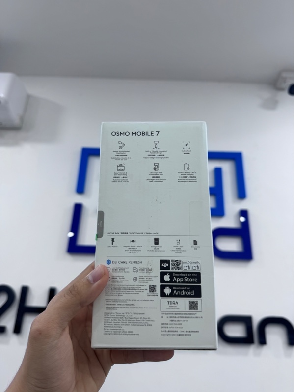 Gimbal điện thoại DJI Osmo Mobile 7 - Màu xám - Newseal