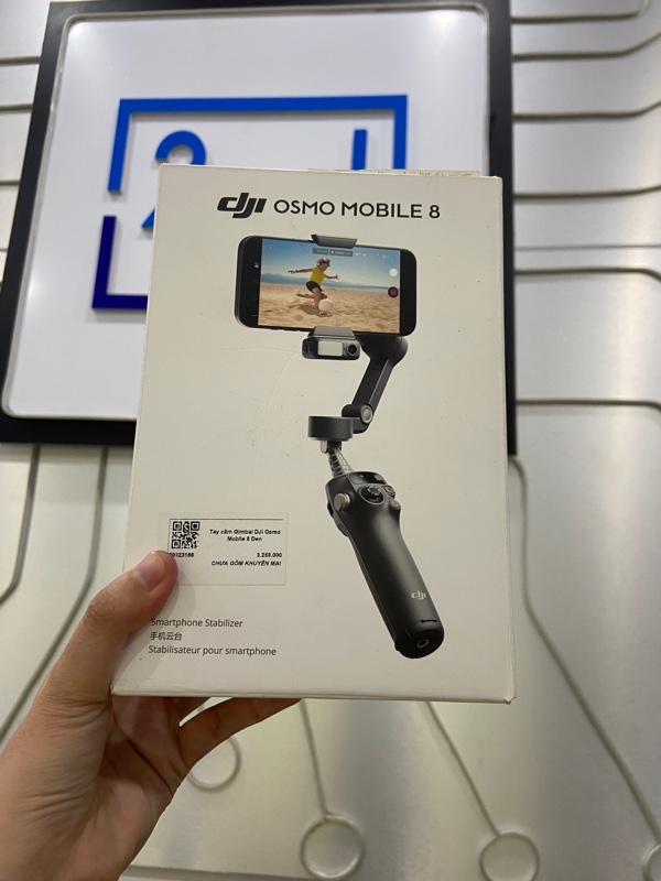 Gimbal DJI Osmo Mobile 8 - Màu đen xám - Ngoại hình: 98% - FullBox