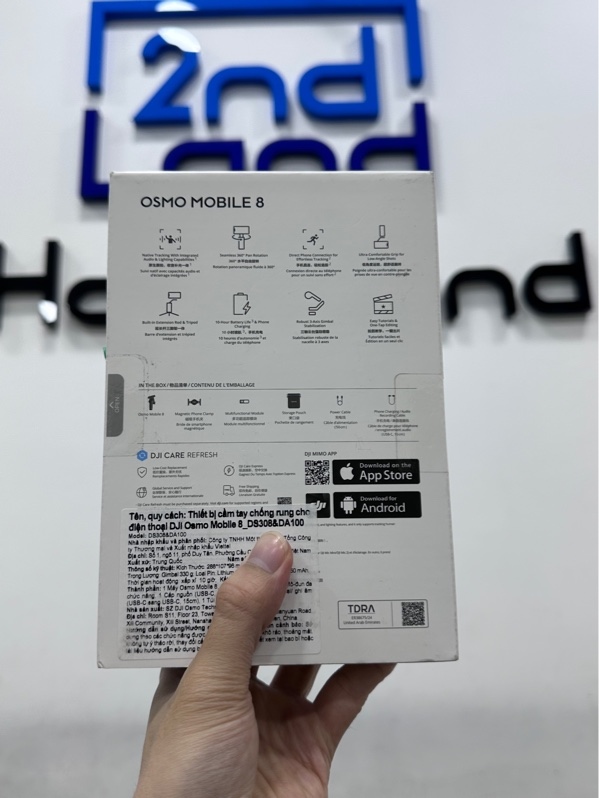 Gimbal DJI Osmo Mobile 8 - Màu xám đen - Newseal