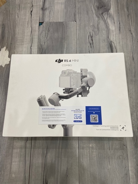 Gimbal DJI RS4 Mini - Bản Combo - Màu xám - Ngoại hình: 98% - Thiếu 1 ốc dự phòng gắn máy ảnh, thiếu cáp sạc - FullBox