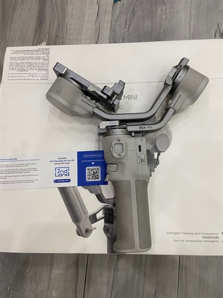 Gimbal DJI RS4 Mini - Bản Combo - Màu xám - Ngoại hình: 98% - Thiếu 1 ốc dự phòng gắn máy ảnh, thiếu cáp sạc - FullBox 1
