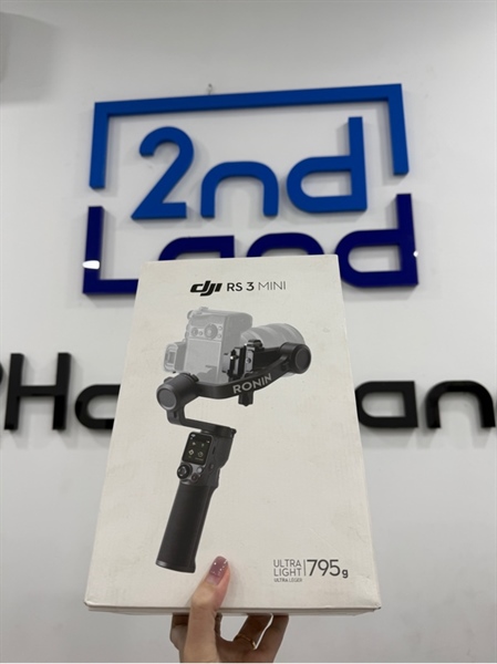 Gimbal máy ảnh DJI RS3 mini - Màu đen - Ngoại hình 98% - Fullbox , kèm túi đựng