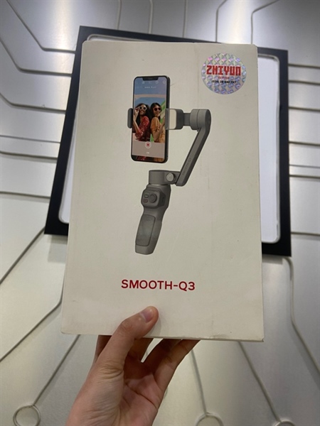 Gimbal Smooth Q3 - Màu đen - Ngoại hình: 97% - Kèm Box