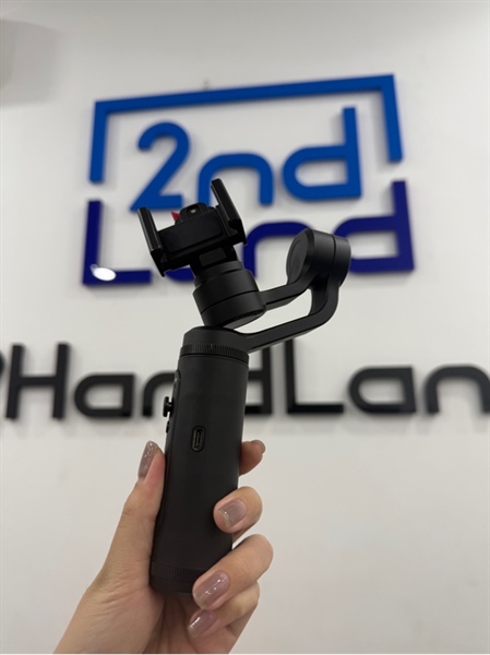 Gimbal Zhiyun Q2 Smooth - Màu đen - Ngoại hình 98% - Cấn ở miếng đỡ điện thoại - Kèm 1 miếng gắn đỡ điện thoại 1