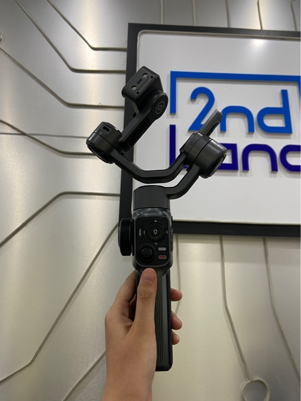 Gimbal Zhiyun Smooth 5 - Màu xám - Ngoại hình: 97% - Kèm túi, chân, dây sạc