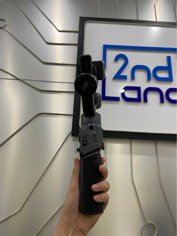 Gimbal Zhiyun Smooth 5 - Màu xám - Ngoại hình: 97% - Kèm túi, chân, dây sạc