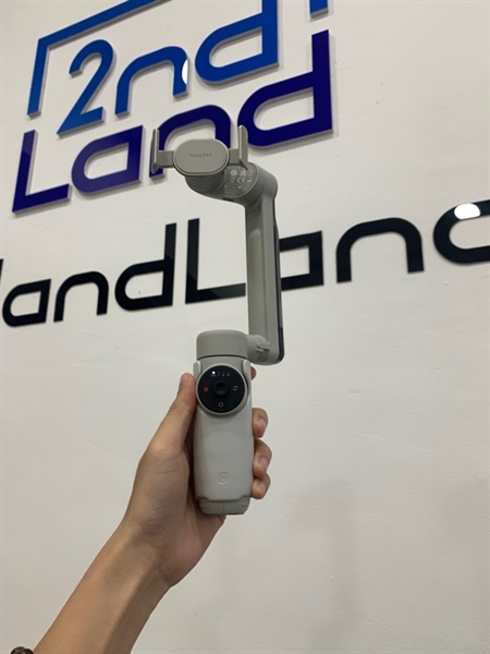 Gimball Insta 360 Flow - Màu trắng - Ngoại hình: 97% - Body, kèm túi 1