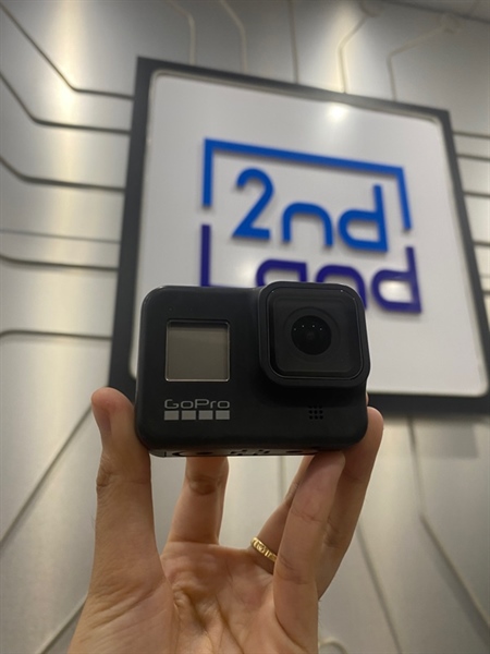 Gopro 8 Black - Màu đen - Ngoại hình: 98% - Kèm 1 pin hơi phù, 1 dock sạc, 1 dây C , 1 thẻ nhớ 128GB