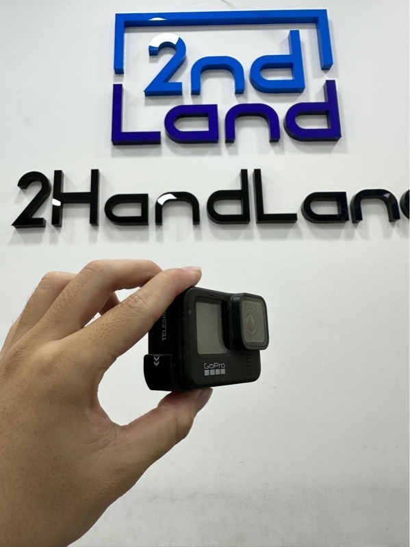 Gopro 9 Black - Màu đen - Ngoại hình 97% - Kèm vòng đeo cổ (không Pin , không sạc)