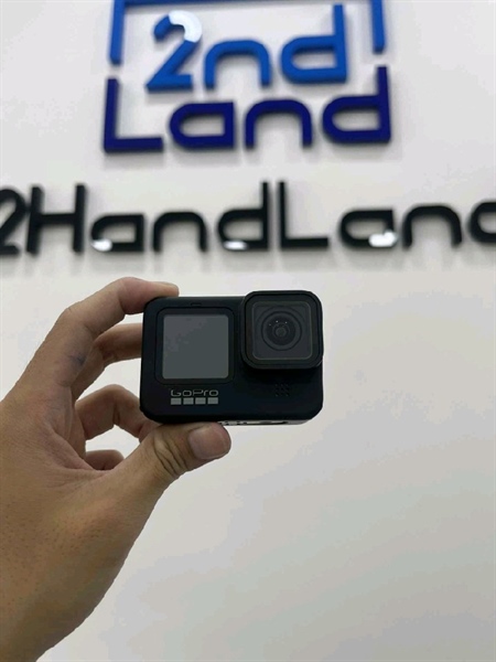 GoPro 9 Black - Màu đen - Ngoại hình 97% - Mất nắp đậy bên hông - Box - Kèm 1 Pin + 1 thẻ nhớ 128GB + 1 đock sạc