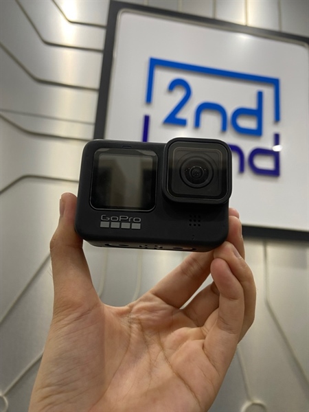 Gopro Hero 9 - Màu đen - Ngoại hình: 98% - Kèm túi - Kèm 1 pin + 2 sạc + case 1