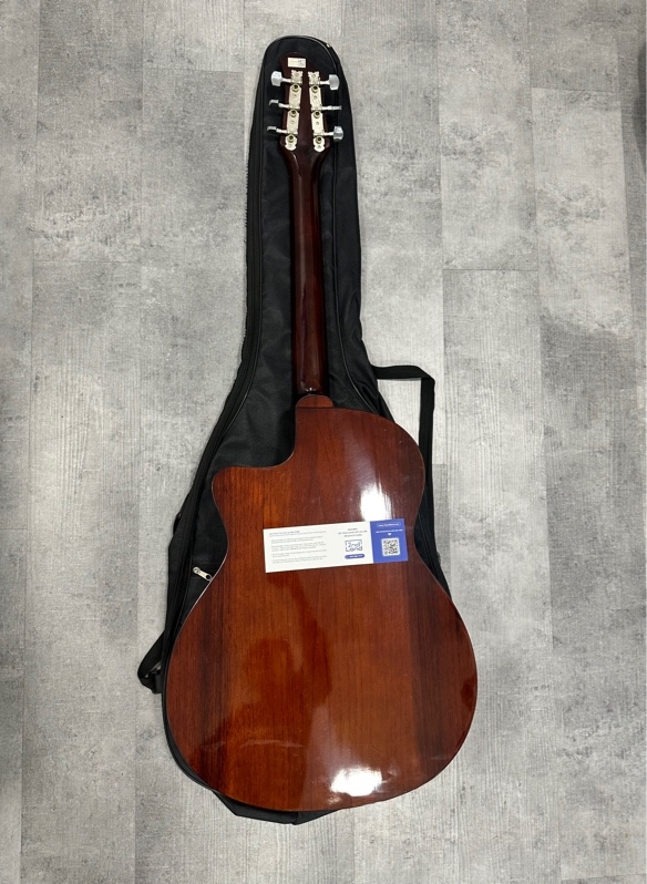 Guitar Acoustic Ba Đờn J100 - Màu vàng - Ngoại hình 97% - Kèm túi đựng