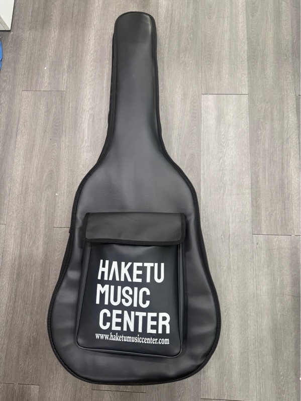 Guitar acoustic no name - Màu nâu - Ngoại hình 98% - Dây rỉ - Kèm túi , 1 EQ met-b12