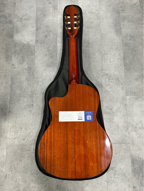 Guitar Classic gia công Sài Thành - Màu gỗ vàng nâu - Ngoại hình 98% - Kèm túi