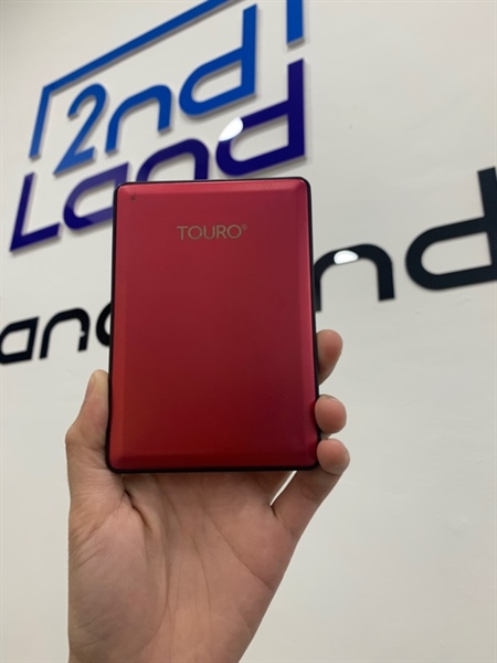 HDD di dộng Hitachi Touros, 1TB - Màu đỏ - Ngoại hình: 97% - Body