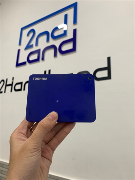 HDD di động Toshiba DTC940 - 4TB - Màu xanh - Ngoại hình: 96% - Body