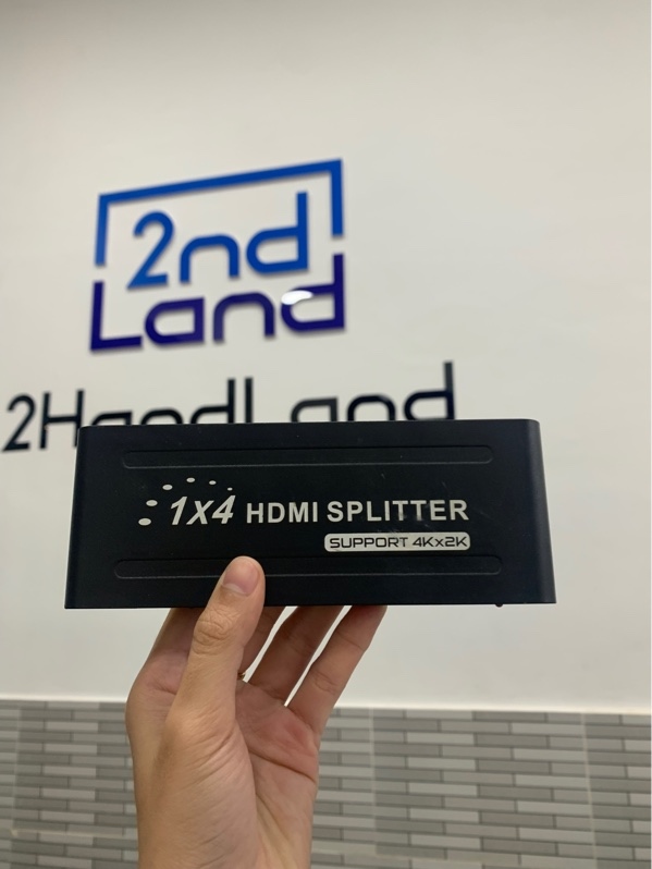 HDMI Splitter FJGEAR - Màu đen - Ngoại hình: 97% - Box + nguồn