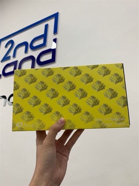 Hộp 40 Switch Akko Cream Yellow V3 - Fullbox 1