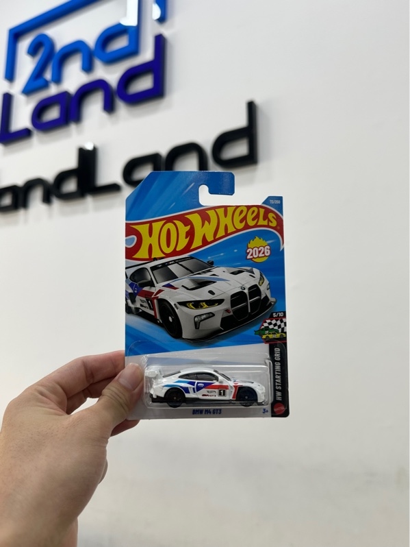 Hot Wheels "HW Starting Grid" series BMW M4 GT3 - Màu trắng - Newseal