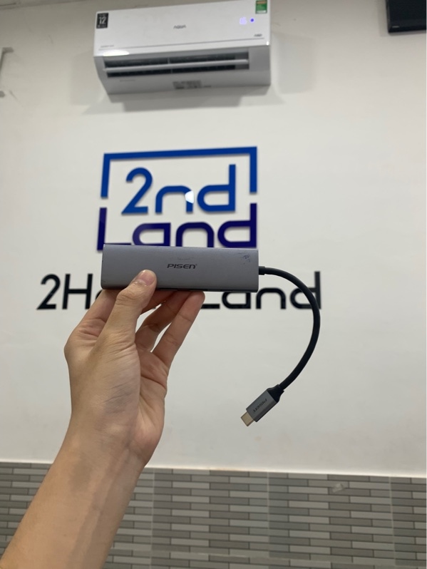 Hub 5 in 1 PISEN PGM-HB0 - Màu xám - Ngoại hình: 98% - Body