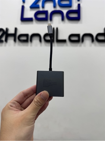 Hub chuyển đổi Mophie USB-C 3 in 1 - Màu xám - Ngoại hình 98% - Body 2