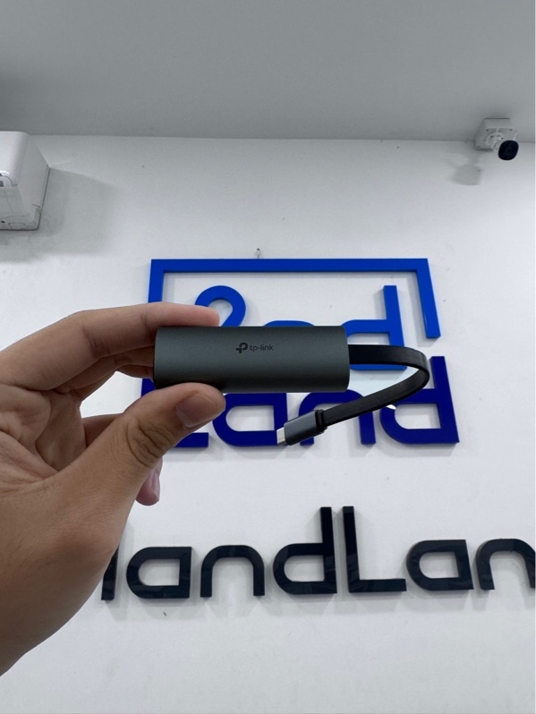 Hub chuyển đổi USB-Type C TP-link to 2.5 gigabit UE302C - Màu xám - Ngoại hình 98% - Kèm box