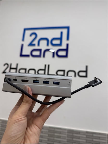 Hub Steam Deck Dock - Màu xám - Ngoại hình 98% - Body