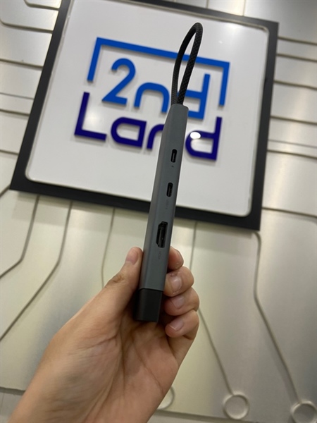 Hub TP-Link Usb Type-C 7-Port (UH7020C) - Màu xám - Ngoại hình: 98% - Body 2