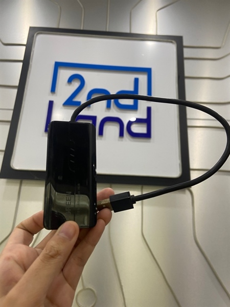 Hub Ugreen 20264 Chia 3 cổng USB 2.0 - Màu đen - Ngoại hình: 97% - FullBox + kèm cổng mạng Ethernet 1