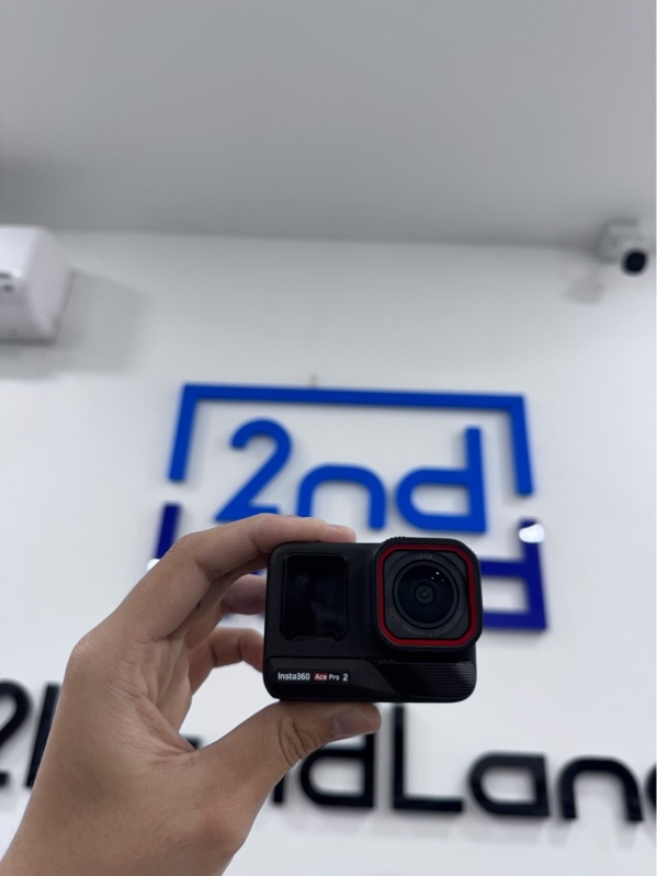 Insta360 Ace Pro 2 Flash Print Bundle - Màu đen - Ngoại hình 98% - Hết giấy in, máy in trầy, Box flip screen hood thiếu 2 món, Box máy in thiếu cáp type C - Fullbox, túi đựng