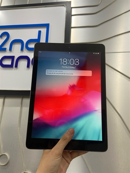 iPad Air 1 - LL/A - 32GB - Pin 81% - Màu xám - Ngoại hình: 97% - Body 2