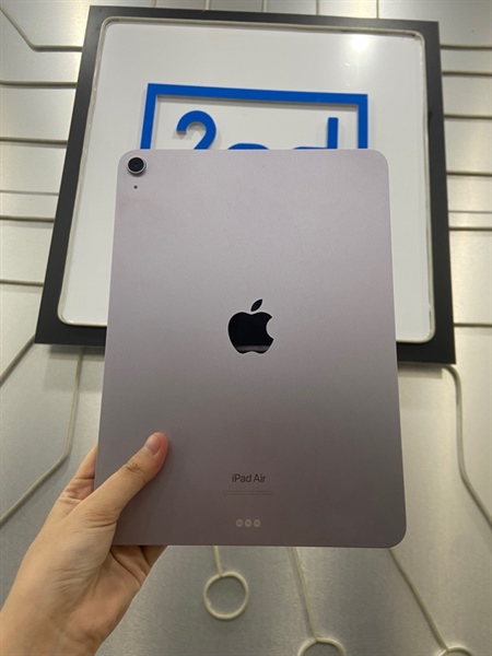 iPad Air 11 inch M2 - ZA/A - 128GB - Pin 100% - Chi kì sạc 61 lần - Màu bạc - Ngoại hình: 99% - Body - Còn bảo hành hãng đến T9/2025