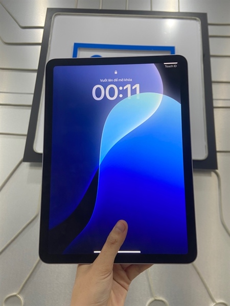 iPad Air 11 inch M2 - ZA/A - 128GB - Pin 100% - Chi kì sạc 61 lần - Màu bạc - Ngoại hình: 99% - Body - Còn bảo hành hãng đến T9/2025 2