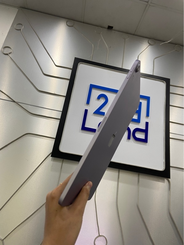 Ipad Air 11 inch M3 - ZA/A - 128GB - Bản Wifi - Pin 100% - Chu kì sạc 36 lần - Màu tím - Ngoại hình: 98% - Body