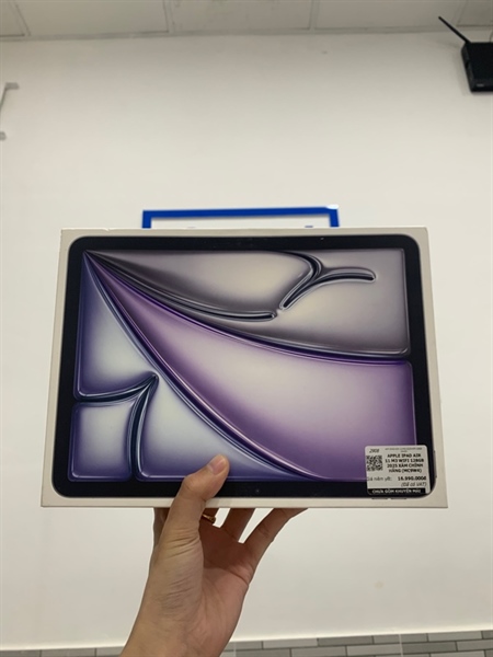 iPad Air 11-inch (M3) - ZA/A - 128GB - Wifi - Màu xám - Pin 100 chu kì sạc 61 lần - Ngoại hình: 98% - Box 3