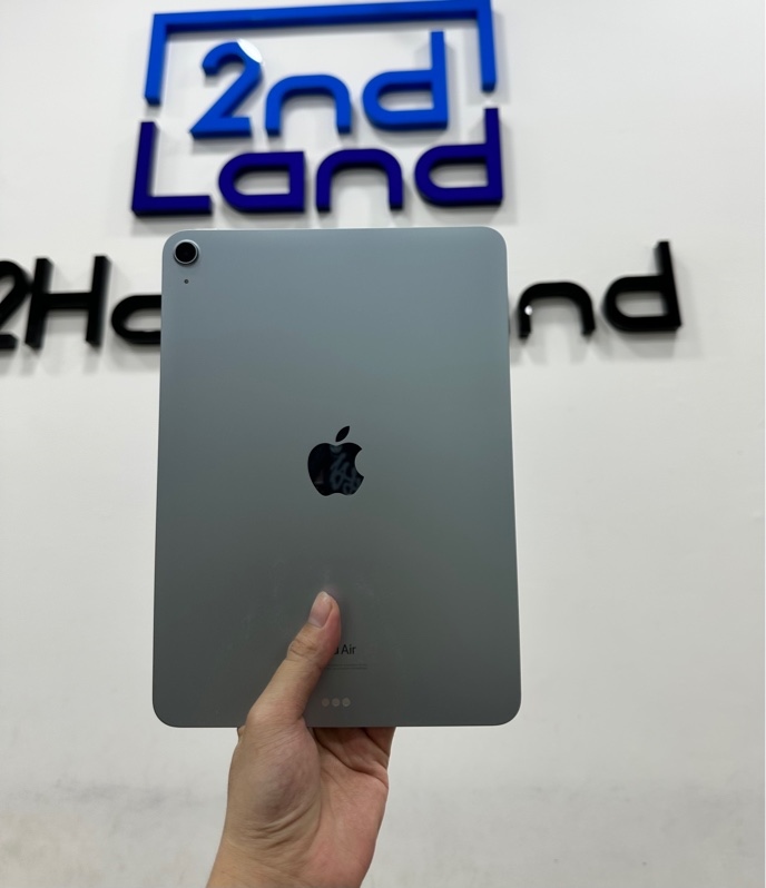 iPad Air 11inch M2 Wifi - LL/A - 256GB - IOS 26.5 - Pin 91% (206 lần sạc) - Màu xanh - Ngoại hình 98% - Màn 1 vệt ám xanh viền mờ - Body