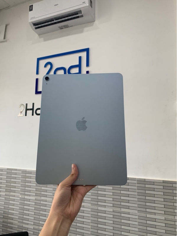 iPad Air 13 inch M3 - ZA/A - 128GB - Wifi - Màu xanh - Pin 100% chu kì sạc - Ngoại hình: 98% - Fullbox - Còn bảo hành hãng 1/2027