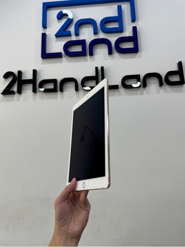 iPad Air 2 9.7inch 4G - X/A - 64GB - IOS 15.8.4 - Pin 100% đã thay không xác định - Màu gold - Ngoại hình 97% - Màn ám - Body