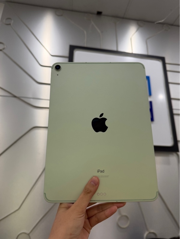 iPad Air 4 - LL/A - IOS 16.2 - 4G - 64GB - Màu xanh - Pin 88% - Ngoại hình 98% - Body