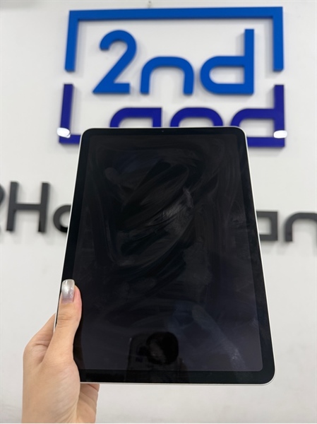 iPad Air (4th generation) - Máy mã N - ZP/A - IOS 18.5 - Wifi - 64GB - Màu bạc - Pin thay 100% - Ngoại hình 97% - Màn ám vàng , phản quang , màn trầy - Kèm Box không trùng emei 3