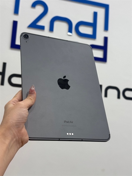iPad Air 5 - ZA/A - Bản 5G - Xám - 256GB - Pin 91% - chu kỳ: 237 - 98% - Fullbox 1