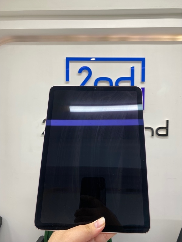 iPad Air 5 - ZA/A - Wifi - IOS 18.3.2 - 64GB - Màu hồng - Pin 81% - Ngoại hình 98% - Màn xước - Body